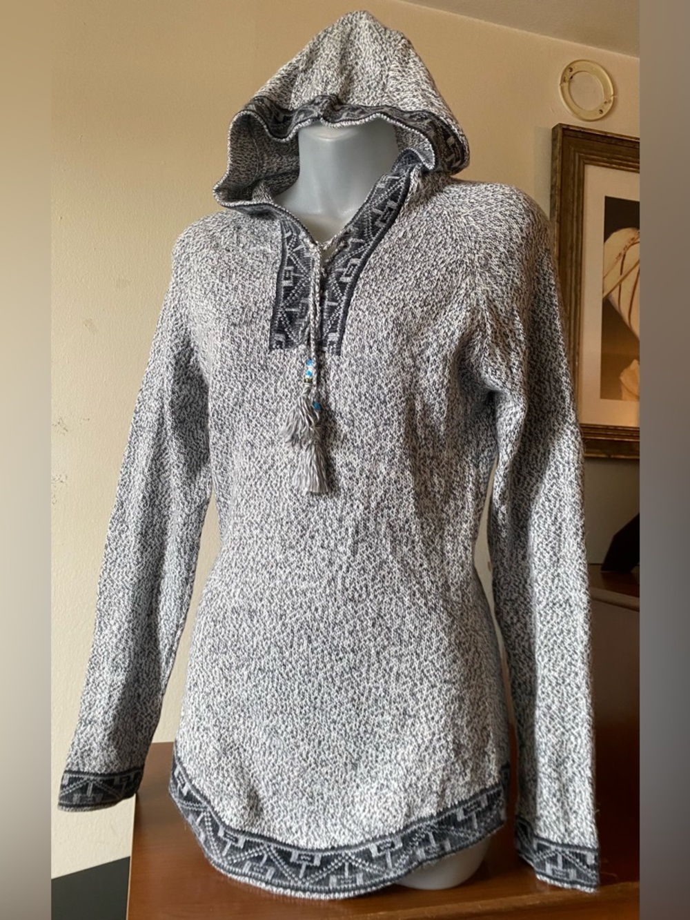Alpaca Hooded Sweater